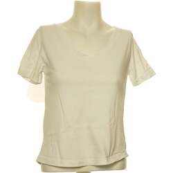 Vêtements Femme NEWLIFE - JE VENDS Mango top manches courtes  34 - T0 - XS Blanc Blanc