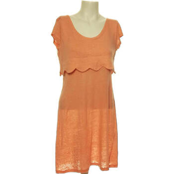 Vêtements Femme Robes courtes Claudie Pierlot Robe Courte  36 - T1 - S Orange