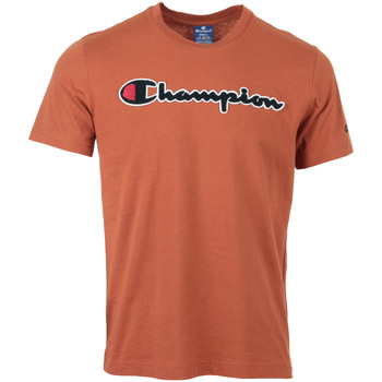 Vêtements Homme T-shirts action manches courtes Champion Crewneck T-Shirt Orange