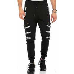 Vêtements Homme Pantalons de survêtement Cipo And Baxx Pantalon Jogger  pour Homme - CR127 Noir