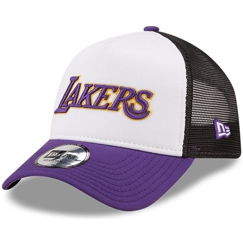 Accessoires textile Homme Casquettes New-Era LA Lakers Team Colour A-Frame Trucker Violet