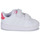 Chaussures Fille Baskets basses Adidas Shumpert Sportswear ADVANTAGE CF I Blanc / Rose