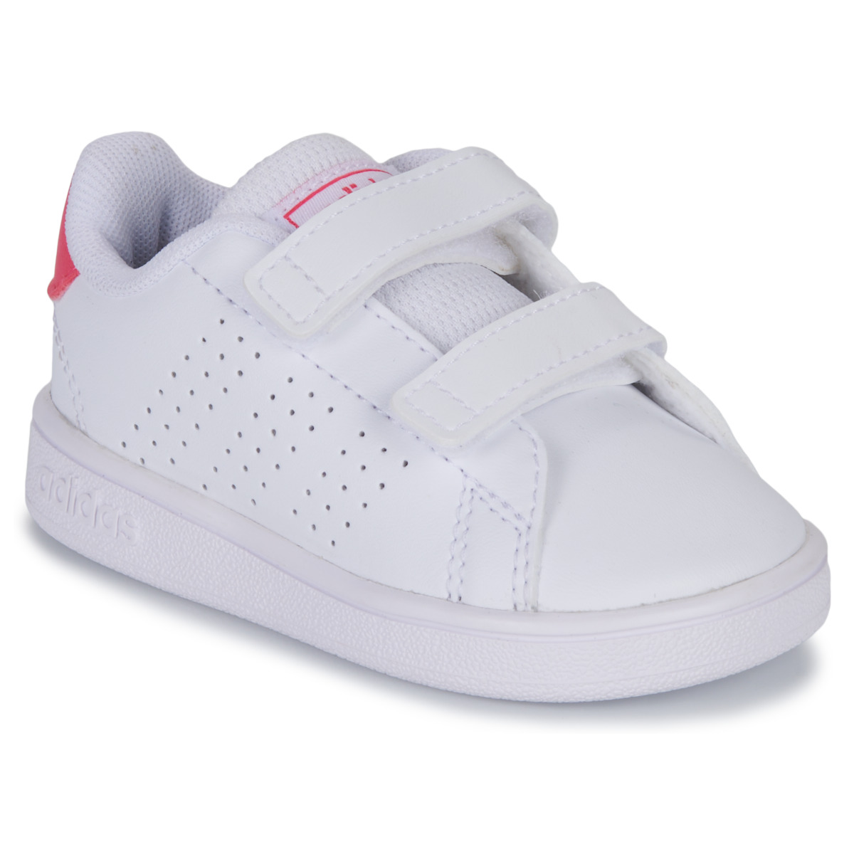 Chaussures Fille Baskets basses Adidas BOOSTER Sportswear ADVANTAGE CF I Blanc / Rose