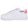 Chaussures Fille Baskets basses Adidas Sportswear ADVANTAGE K Blanc / Rose