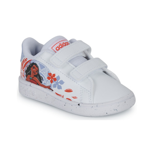 Adidas Sportswear ADVANTAGE MOANA CF Blanc / Vaiana - Livraison Gratuite |  Spartoo ! - Chaussures Baskets basses Enfant 30,39 €