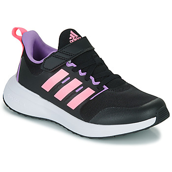 Chaussures Fille Baskets basses pink Adidas Sportswear FortaRun 2.0 EL K Noir / Rose