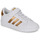 Chaussures Fille Baskets basses Adidas negro Sportswear GRAND COURT 2.0 EL Blanc / Doré