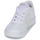 Chaussures Fille adidas ultra boost miami hurricanes sneaker talk GRAND COURT 2.0 K Blanc / Iridescent