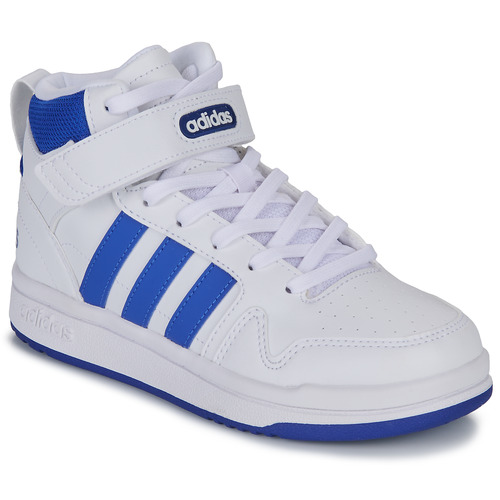 Adidas Sportswear POSTMOVE MID K Blanc / Bleu - Livraison Gratuite |  Spartoo ! - Chaussures Basket montante Enfant 45,49 €