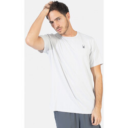 Vêtements Homme T-shirts manches courtes Spyder T-shirt sport  pour homme Blanc