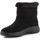 Chaussures Femme Boots Skechers Tennis Go Walk Arch Fit Boot True Embrace 144422-BBK Noir