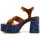 Chaussures Femme Sandales et Nu-pieds Now 7637 Marron
