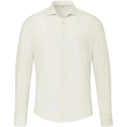 Vêtements Homme Chemises manches longues Pure Chemise The Functional Ecru Blanc
