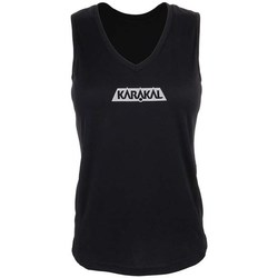 Vêtements Femme T-shirts manches courtes Karakal Pro Tour Noir