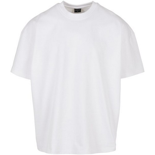 Vêtements Homme T-shirts manches longues Build Your Brand RW8680 Blanc