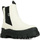 Chaussures Femme Boots Buffalo Aspha Chelsea Mid Blanc