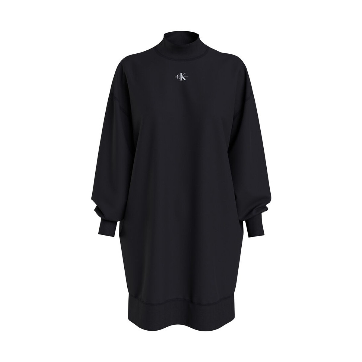 Vêtements Femme Robes Calvin Klein Jeans Robe pull  Ref 58689 BEH Noir Noir