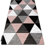 Tapis ALTER Rino triangle rose 200x290 cm