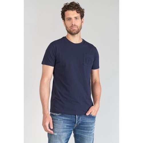 Vêtements Homme T-shirts & Polos Le Temps des Cerises T-shirt paia bleu nuit Bleu