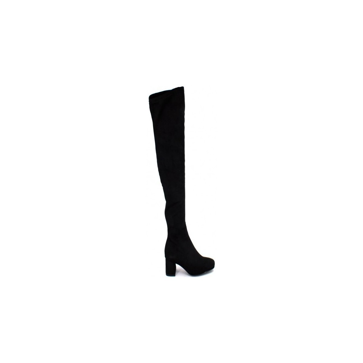 Chaussures Femme Bottes Patricia Miller Botas Mosqueteras Mujer Elásticas de  5473 Noir