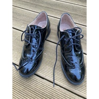 Chaussures Fille Derbies Acebo's Derbies vernies taille 36 Noir