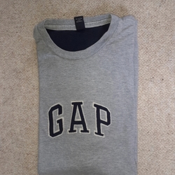 Vêtements Homme T-shirts manches courtes Gap Tee-shirt gap. Taille L Gris