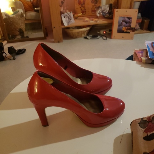 Chaussures Femme Escarpins Tamaris Escarpins Rouge