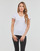 Vêtements Femme T-shirts manches courtes Emporio Armani T-SHIRT V NECK Blanc
