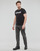 Vêtements Homme T-shirts manches courtes Schott TS 01 MC LOGO PACK X2 Noir / Blanc