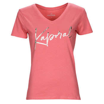 Vêtements Femme T-shirts manches courtes Kaporal JAYON ESSENTIEL Rose