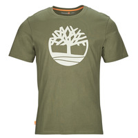 Vêtements Homme T-shirts manches courtes Timberland SS KENNEBEC RIVER TREE LOGO TEE Kaki