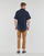 Vêtements Homme Chemises manches courtes Timberland boat SS MILL RIVER LINEN SHIRT SLIM Marine