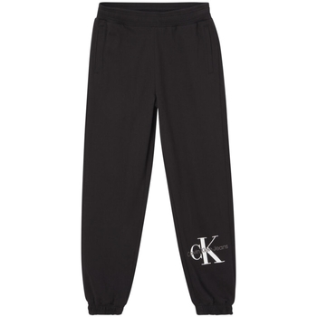 Vêtements Femme Maillots / Shorts de bain Calvin Klein Jeans skinny Pantalon de jogging femme  Ref 5 Noir