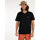 Vêtements Homme T-shirts manches courtes Oxbow Tee shirt uni col V 4flo brodé poitrine TIVE Noir