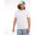 Vêtements Homme T-shirts manches courtes Oxbow Tee shirt uni 4flo brodé poitrine TEBAZ Blanc