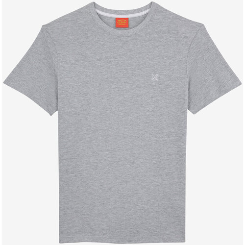 Vêtements Homme Rideaux / stores Oxbow Tee-shirt manches courtes P0TEBAZ Gris