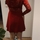 Vêtements Femme Robes courtes Shein Robe rouge dentelle Rouge