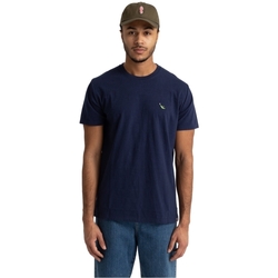 Vêtements Homme T-shirts & Polos Revolution 1302 KEE T-Shirt - Navy Melange Bleu