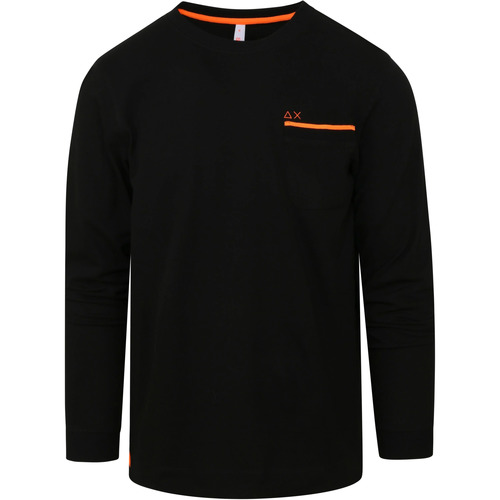 Vêtements Homme Le Coq Sportif Sun68 T-Shirt Manches Longues Noir Noir