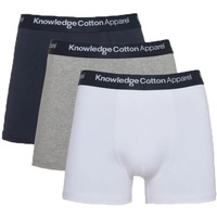Sous-vêtements Homme Caleçons Knowledge Cotton Apparel Boxer-shorts Lot de 3 Multicolour Multicolore