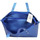 Sacs Femme Sacs porté main Texier Cabas  fabrication France Studbags 26109 - Bleu Multicolore