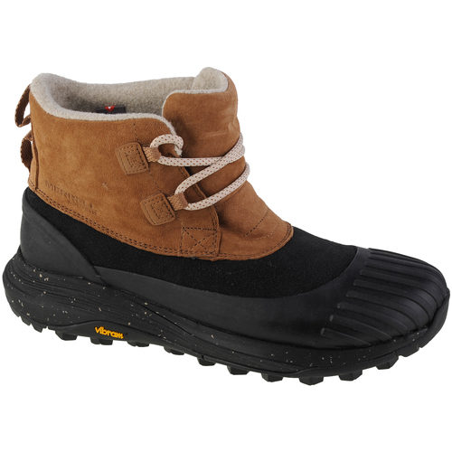 Chaussures Femme Boots Merrell Siren 4 Thermo Demi WP Marron