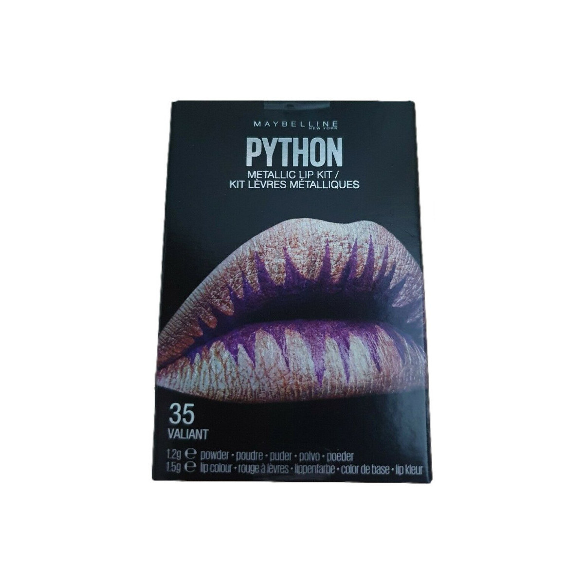 Beauté Femme Palettes maquillage yeux Maybelline New York Kit Rouge à Lèvres Métalliques Python Autres