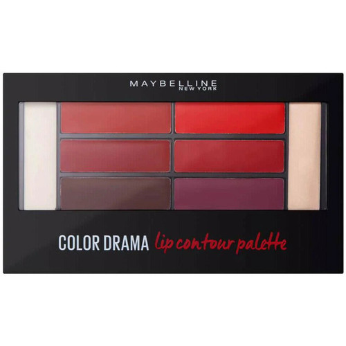 Beauté Femme Palettes maquillage yeux Maybelline New York Palette Lèvres Color Drama - 01 Crimson Vixen Multicolore