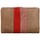 Sacs Femme Porte-monnaie Mac Alyster Porte monnaie  RFID Regard - Taupe / Rouge Multicolore