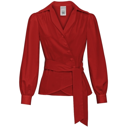 Vêtements Femme Chemises / Chemisiers Chic Star 87144 Rouge