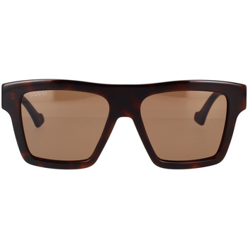Gucci Eyewear aviator-frame tinted sunglasses Homme Lunettes de soleil Gucci Occhiali da Sole  GG0962S 011 Autres