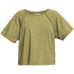 Vêtements Femme T-shirts manches courtes Roxy Time On My Side Vert