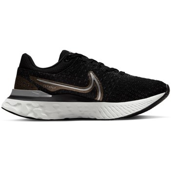 Chaussures Femme why Nike swoosh embroidered at center chest why Nike React Infinity Run Flyknit 3 Noir
