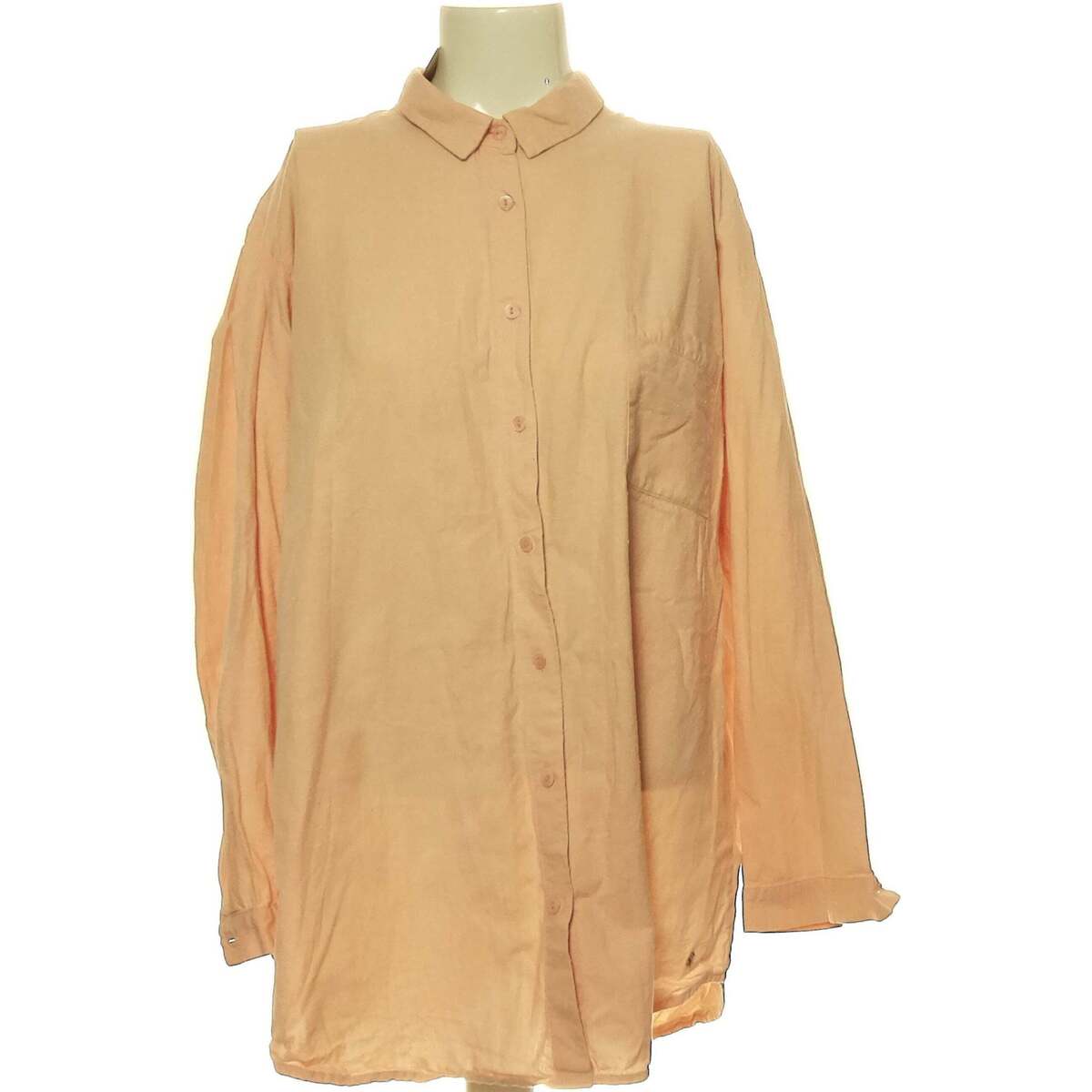 Vêtements Femme Chemises / Chemisiers Des Petits Hauts chemise  38 - T2 - M Orange Orange
